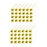 Mobiusea Creation 480pcs Price Stickers | 50 Cent