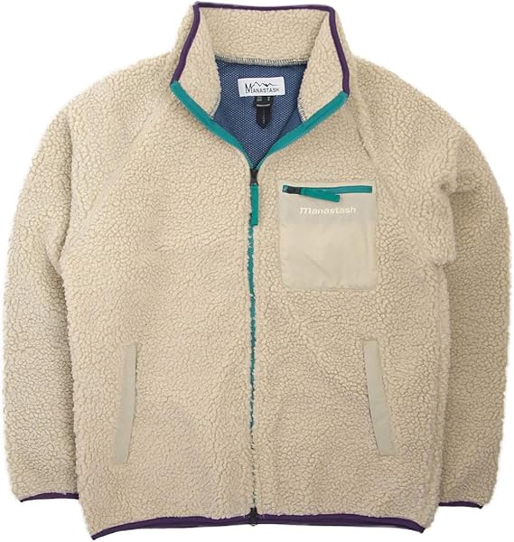 Amazon マナスタッシュ Manastash ボア フリース マウンテンゴリラ ジャケット 国内正規品 ナチュラル 05 L コート ジャケット 通販