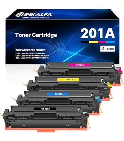 201X 201A FP 277dw Toner: Kopatibel für HP 277dw Color Laserjet Pro
