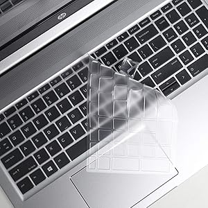 Lapogy Keyboard Cover for HP 2019 Premium Flagship,HP probook 450 G6 15.6 inch/470 G5 17.3 inch/455 G5,HP Probook 650 G4 Keyboard Protector Skin-TPU&hellip;