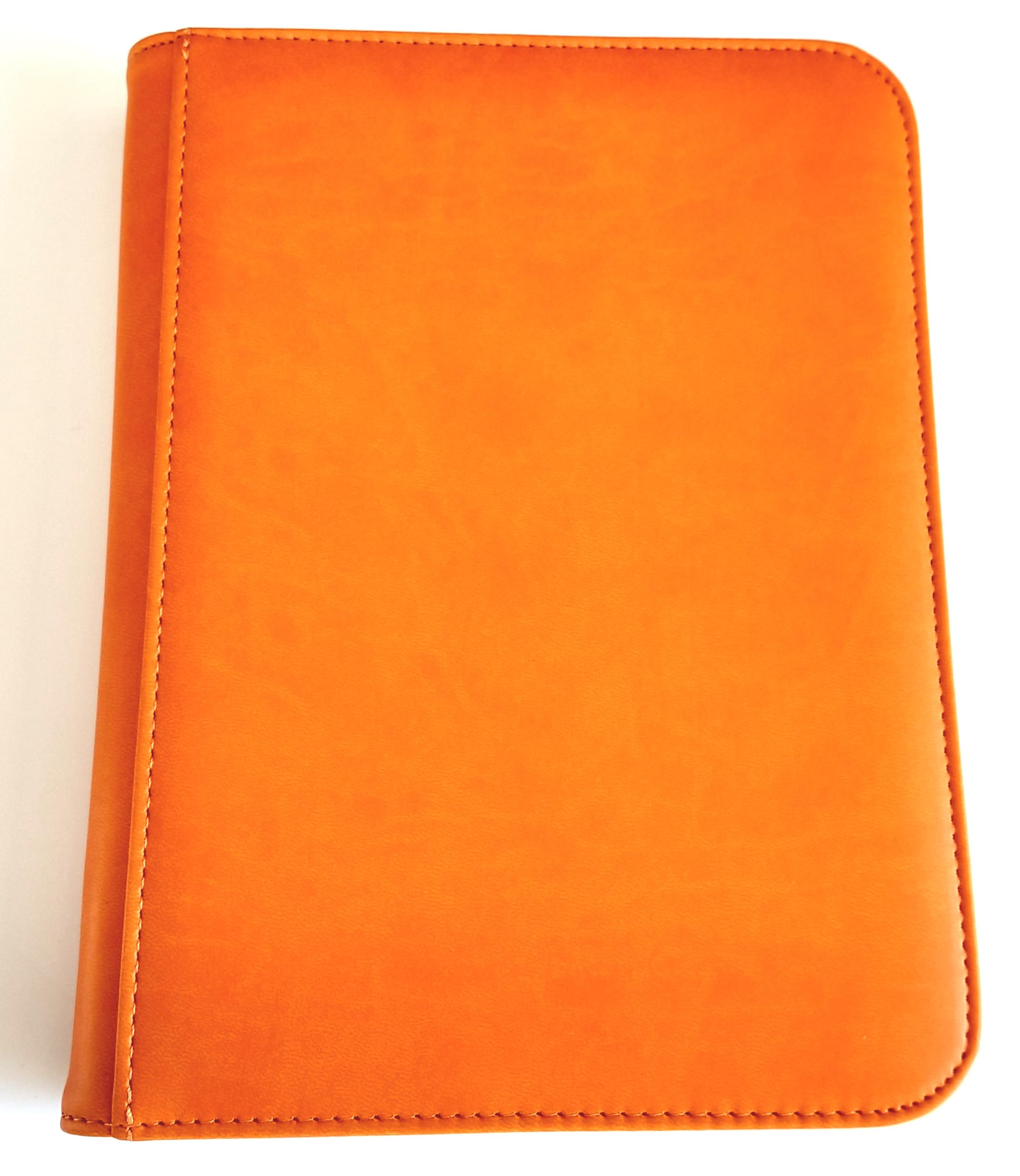 docsmagic.de Pro-Player 4-Pocket Zip-Album Orange - 160 Card Binder - MTG - PKM - YGO