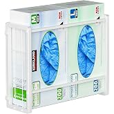THYGIFTREE Magnetic Glove Holder for Wall Mount for 2 Boxes, White | Glove Box Holder, Disposable Glove Dispenser Metal Rack with Strong Magnets for Toolbox, Garage, Kitchen, Workshop Use