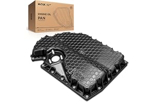 KAX VWP55A Engine Oil Pan Fit for Volkswagen Tiguan 2018-2022, Volkswagen GTI 2015-2022, Audi Q3 2019-2021, Volkswagen Passat 2019-2022, A3 Quattro 2015-2020, with Drain Plug,Gasket
