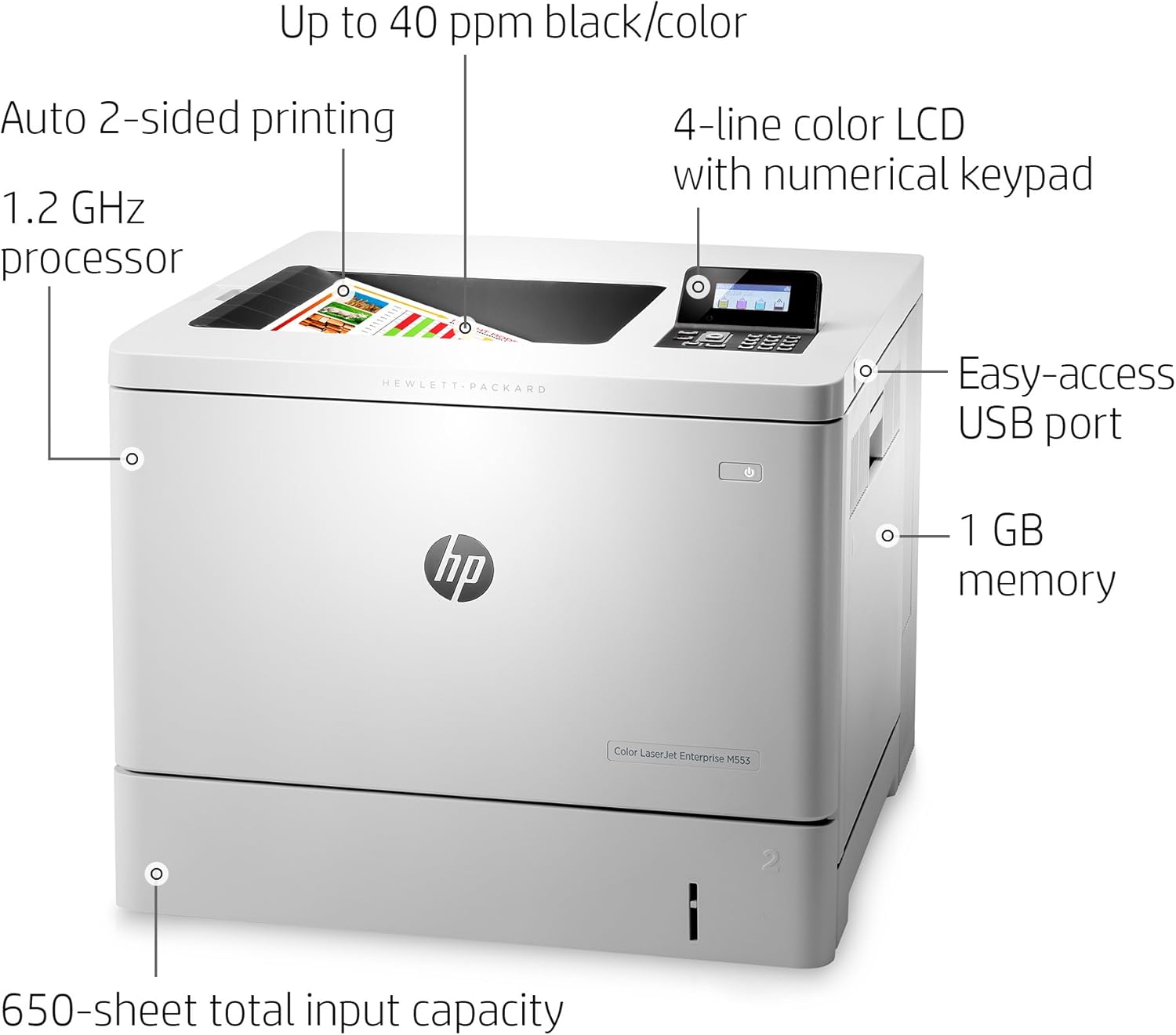 hp m553 printer
