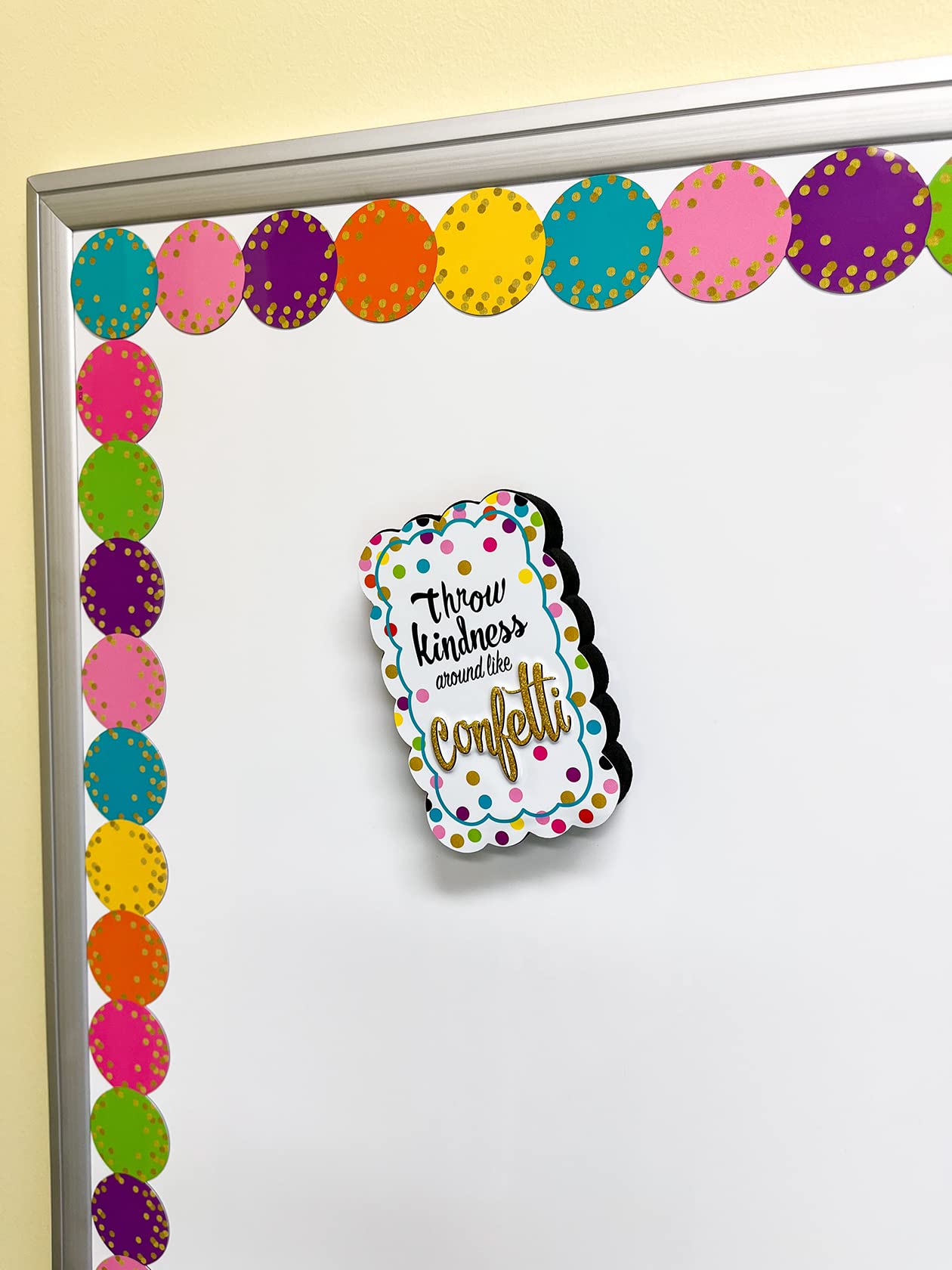 Teacher Created Resources Confetti Magnetic Whiteboard Eraser