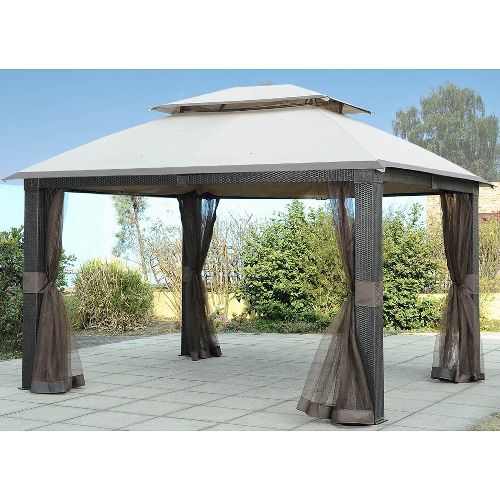 Amazoncom Sunjoy Replacement Canopy Set For Revella Gazebo Garden