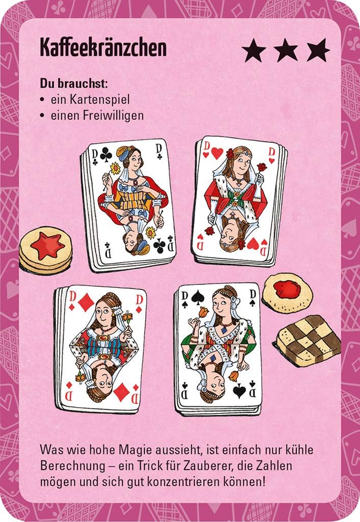 moses. Verlag GmbH 30244 50 Amazing Coin and Card Tricks, Colourful, 13.3cm x 9.5cm x 2.5cm - Image 3