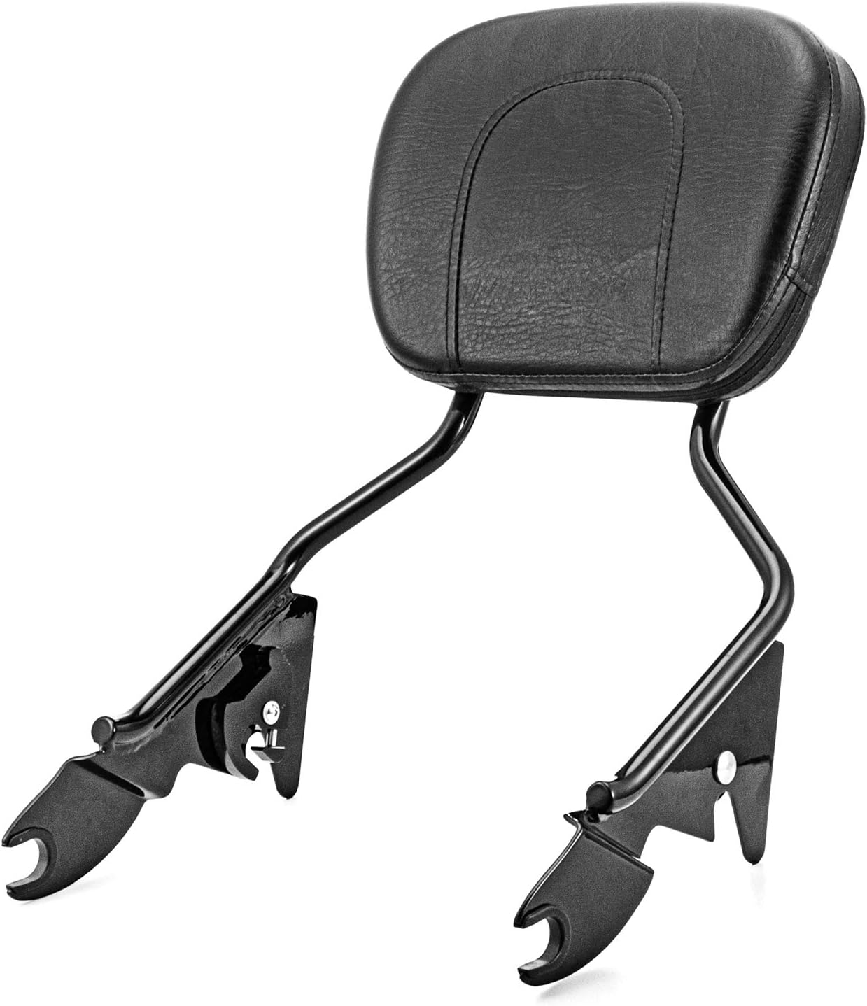 Gloss Black Detachable Passenger Backrest Sissy Bar