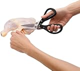 Chef'n FreshForce Poultry Shears, Heavy Duty Kitchen Scissors, 22cm view 4
