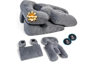 Zomaple Face Down Chair After Eye Surgery – Memory Foam, Washable Cover, & Ventilated Design – Facedown Pillow for Sleeping, BBL Equipment, Retinal & Vitrectomy Recovery