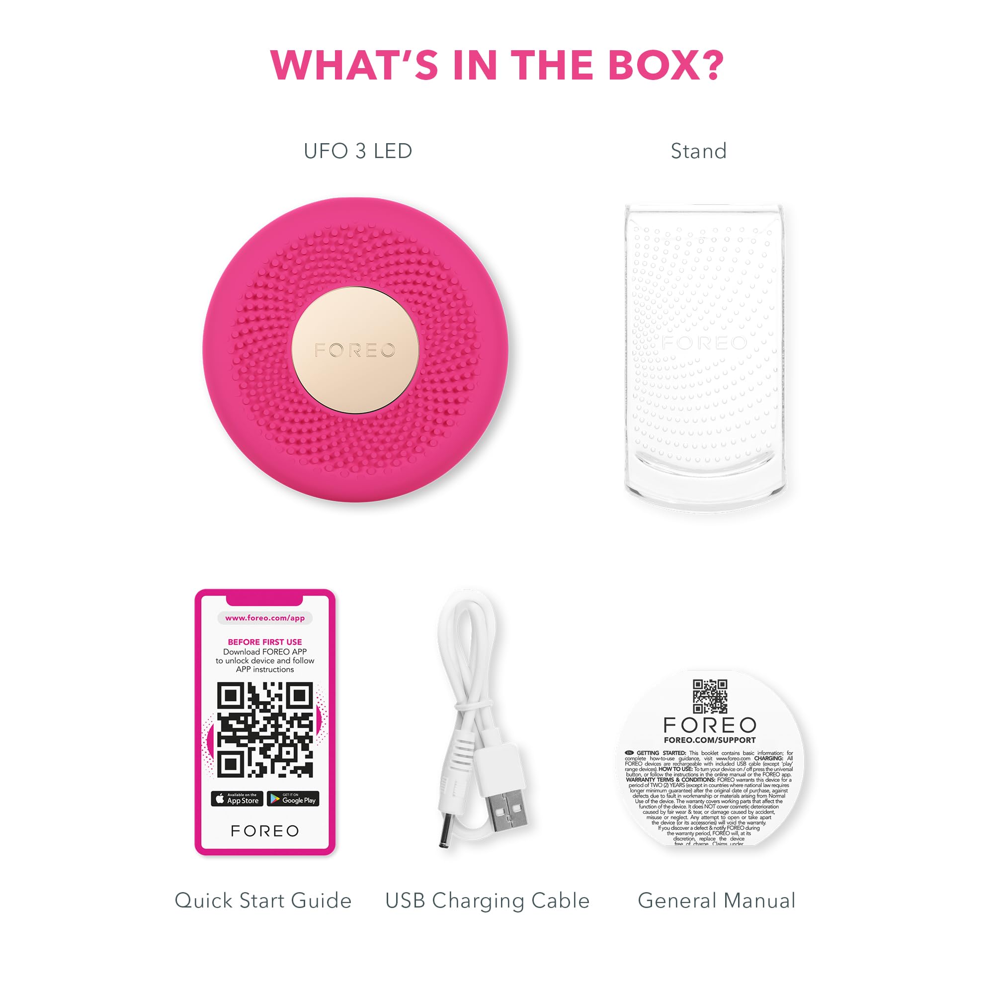 FOREO UFO 3 LED 4-in-1-Gesichtsmasken-Hautpflegegerät – Feuchtigkeitscreme – Vollspektrum-LED – Tiefenwirksames NIR- und Rotlichttherapie – Thermotherapie – T-Sonic-Massage – App-verbundene Hautpflege 7