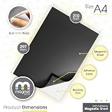 The Magnet Shop TMS Magnetic Sheets Self-Adhesive A4 0.4mm 10 Pack view 2