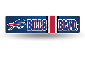 NFL High-Res Plastic Street Sign