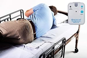 Patient Aid Bed Alarm with 10" x 30" Motion Sensor Pad and Wired Device, Various Ring Sound and Mounting Options, AC Adapter and Battery Powered Wandering and Fall Prevention for Elderly