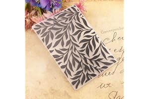 LZBRDY 4.1 By 5.8 Inch Branches Leaves Layering Plastic Embossing Folders for Scrapbooking Card Making thanksgiving Christmas Embossing Folders