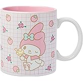 Silver Buffalo Sanrio Hello Kitty and Friends My Melody Ceramic Mug, 20 Ounces