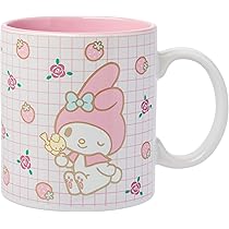 Silver Buffalo Sanrio Hello Kitty and Friends My Melody Ceramic