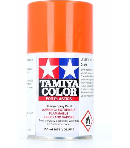 Amazon.com: Tamiya TM85098 TS-98 Pure 100Ml Spray Can, Orange