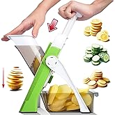 ONCE FOR ALL Safe Mandoline Slicer For Kitchen, Professional Vegetable Slicer For Food Potato Slices, Thickness Adjustable 0.