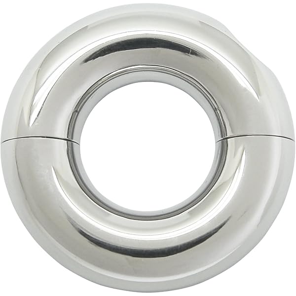 ACECHANNEL 304 Stainless Steel Body Piercing Rings - Genital, Tribal, Game Rings For Men & Women, Coral Color