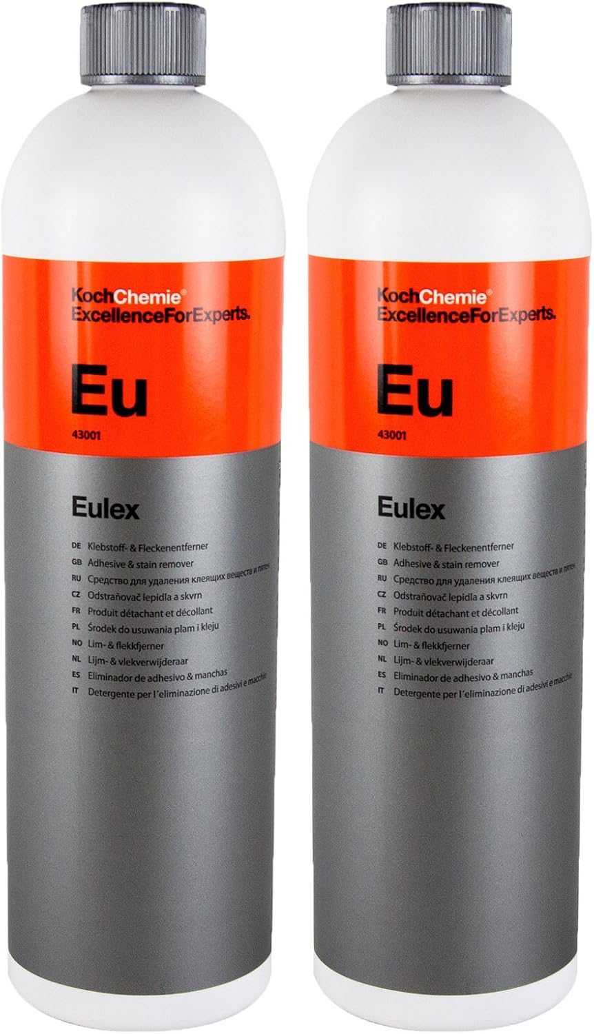 Koch Chemie 2X Eulex Klebstoffentferner Fleckenentferner Gummientferner 1 Liter