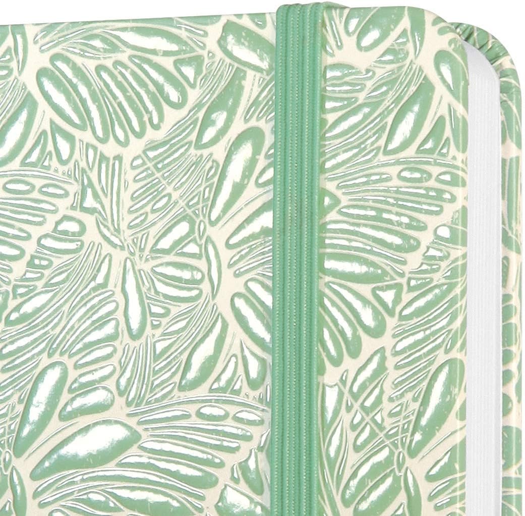 SIGEL J0304 Weekly diary 2020 Jolie, approx. A6, hardcover, butterfly motif, green, aquamarine moths, approx. A6 (9,5 x 15 cm) - Image 3