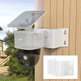 Koroao Mounting Corner Bracket for Security Camera,Metal Corner Mount Compatible with Eufy SoloCam S340/E30/4G LTE Cam S330/E330 (Professional) Cameras（White）