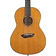 Yamaha CSF3M VN All-Solid Parlor Size Acoustic Guitar, Vintage Natural