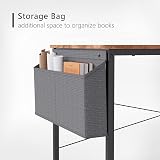 HOMIDEC Writing Desk 80x50x75cm with Storage Bag and Hook view 4