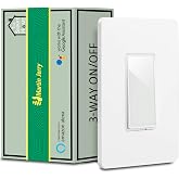 TASMOTA 3 Way Smart Switch by Martin Jerry | ESP8266 2.4G WiFi, Smart Light Switch for Home Assistant | Smart Home Devices