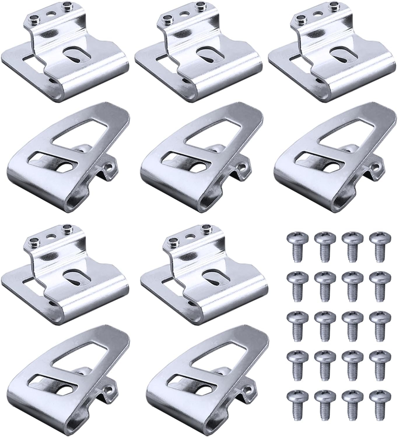 10x Belt Clip Hooks with Screws Compatible with Milwaukee M18 Tools Impact Driver Drills 2603-20 2603-22 2603-22CT 2604-20 2604-22 2604-22CT 2653-20 2653-22
