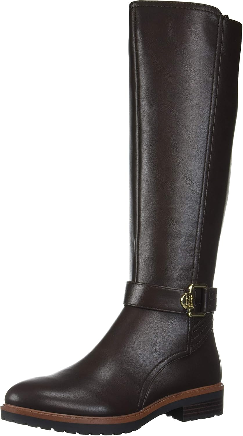 tommy hilfiger buckle high boot