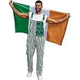 Bindefon Overalls for Men Work Bibs Coveralls Stretchy Romper Fashion Jumpsuit Festival Outfit