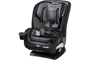Safety 1st Everslim DLX Slim Convertible Car Seat– A 4-in-1 Convertible Child Safety Car Seats; Baby Car Seats for 5-100 lbs, High Street