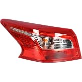 labwork Driver Side Tail Light Replacement for Nissan Sentra 2016-2018 | Replacement for NI2804108 265553YU0A, LH Left Side, Rear Brake Lamp Assembly