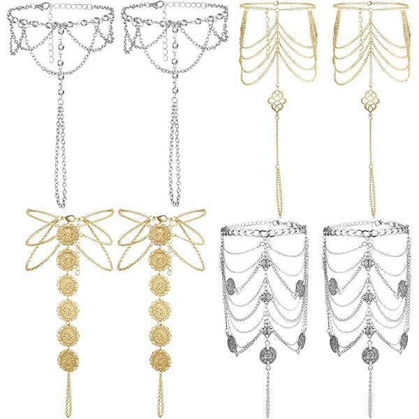 Aimimier Tobillera Bohemia Con Anillo Para El Dedo Del Pie, Sandalias Descalzas Con Cuentas Para Playa, Boda, Pulsera De Tobillo Bohemia Para Mujer, Aleación Plástico