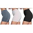 Skinnygirl Women's Mid-Length Seamless Slip Shorts, Multipack