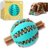 PawsOnly Dog Treat Ball Dispenser Interactive Toy Medium 7cm Blue