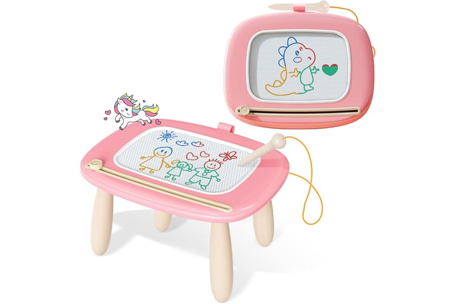 Kikidex Magnetic Drawing Board — Educational Doodle Toy for Toddlers Aged 1-3