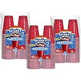 Hefty Plastic Party Cups (Red, 18 Ounce, 150 Count) &ndash; Packaging May Vary