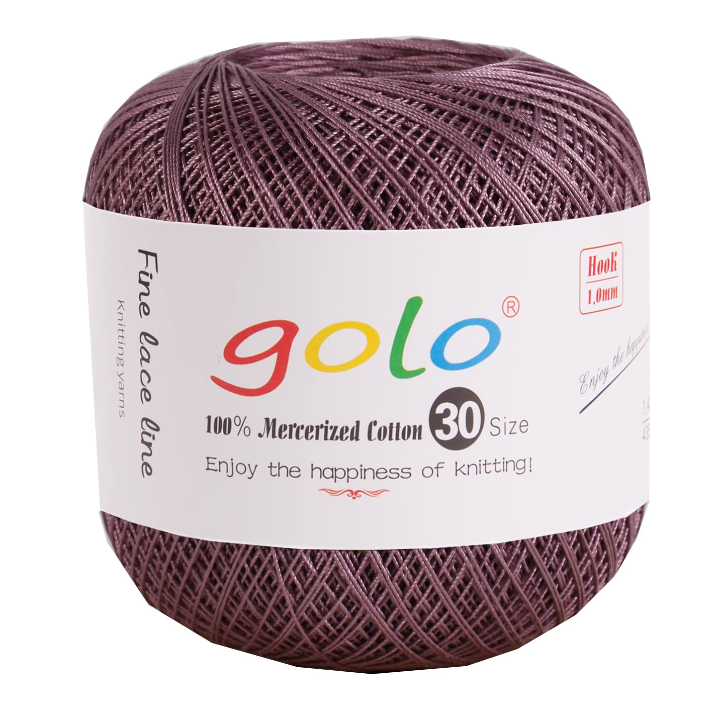 golo Crochet Thread Size 30 Yarn for Hand Knitting Lace Yarn Crochet Yarn for Crocheting — image 1