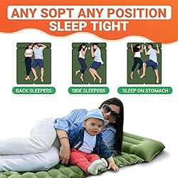 KingCamp Camping Sleeping Pad 2 Pack, Lightweight