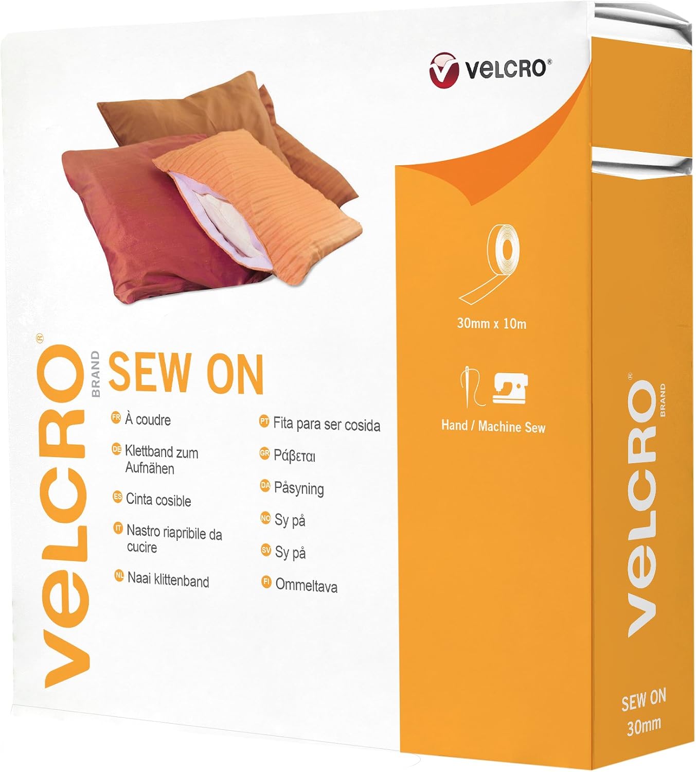 VELCRO Brand, White, 30mm x 10m
