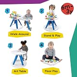 Baby Einstein Around We Grow 4-in-1 Walker Discovery Center Table view 2
