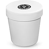 The Ice Cream Canteen | Original Shark Tank Insulated Ice Cream Pint Holder and Chiller | Stainless Steel Food Container for Frozen Treats, Travel, Beach & Gifts for Ice Cream Lovers (Coconut White)