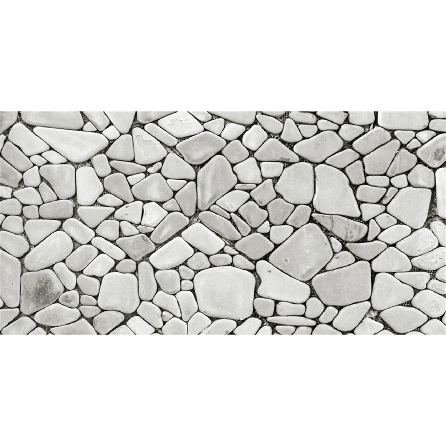 MIRRORANG 76x30cm White Stone Aquarium Background Rocky Fish Tank Background Rock Terrarium Background Durable Vinyl Background