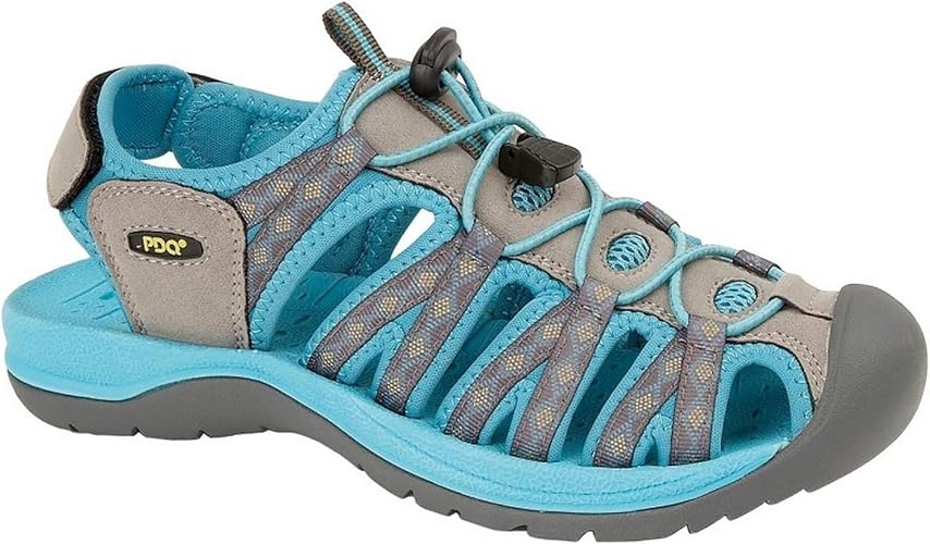 ladies teal sandals