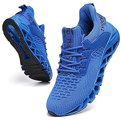 Ezkrwxn Men Running Shoes Breathable Comfort Light