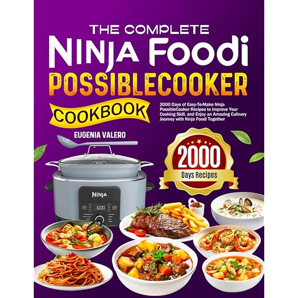 Ninja MC1101 Foodi Possible Cooker Pro Cookbook for Beginners