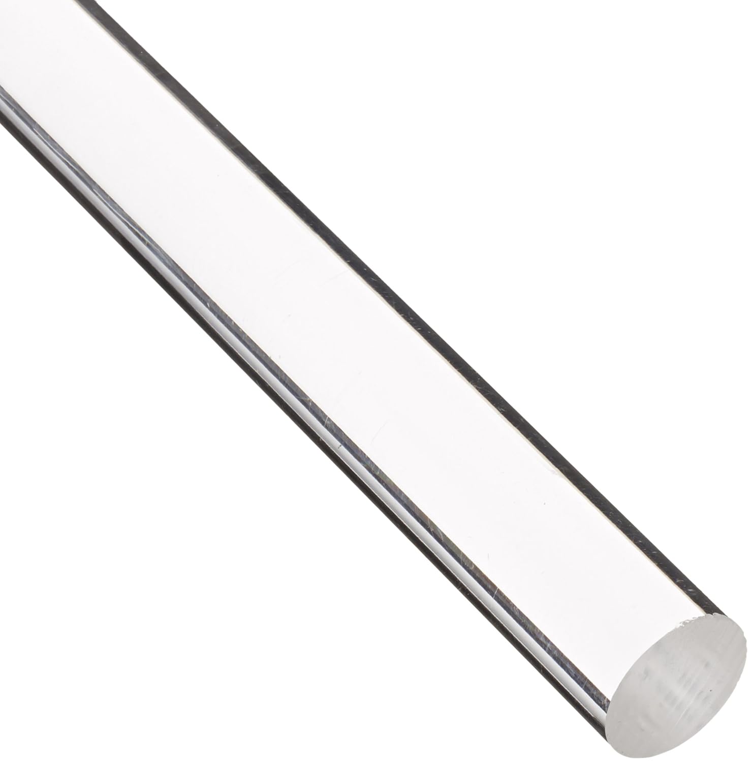 Plastic Rods Meets UL 94HB Transparent Clear UVResistant 5/8 Diameter